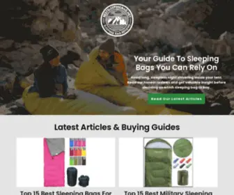 Bestsleepingbag.net(Best Sleeping Bag Reviews & Advice) Screenshot