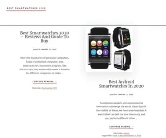 Bestsmartwatches2020.com(Best Android) Screenshot