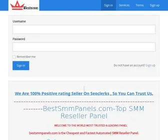 Bestsmmpanels.com(World Best SMM Panel. is the Wholesale SMM Panel) Screenshot