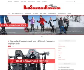 Bestsnowshoesreview.com(Handpicking the Best Snowshoes) Screenshot