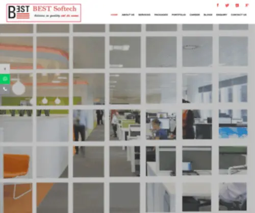 Bestsoftech.com(BEST Softech) Screenshot