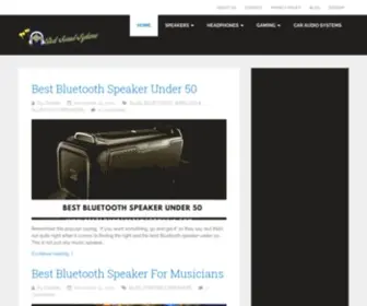 Bestsoundsystemformusic.com(Best Sound System For Music) Screenshot