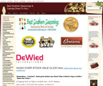 Bestsouthernseasonings.com(Meat Seasonings) Screenshot