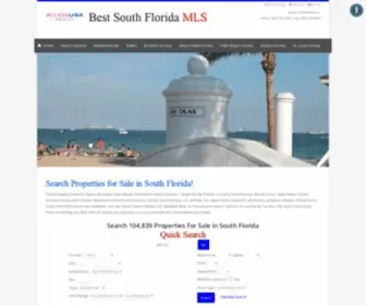 Bestsouthfloridamls.com(Best South Florida MLS) Screenshot