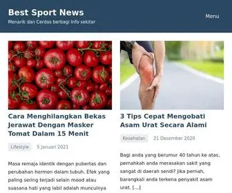 Bestsportnews.com(Menarik dan Cerdas berbagi Info sekitar) Screenshot