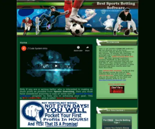 Bestsportsbettingsoftware.com Screenshot