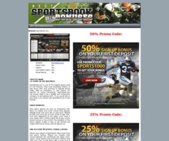 Bestsportsbookbonus.info Screenshot