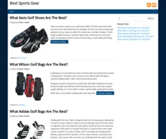 Bestsportsgear.net(Best Sports Gear) Screenshot