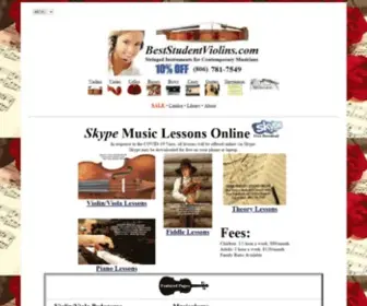 Beststudentviolins.com(♫) Screenshot