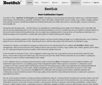 Bestsub.net(Sublimation Blanks) Screenshot