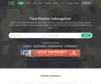 Bestsubrogationpros.com(Best Subrogation Pros) Screenshot