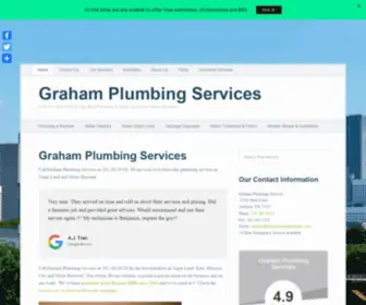 Bestsugarlandplumbers.com(Graham Plumbing Services) Screenshot