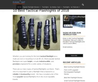 Besttacticalflashlights.org(10 Best Tactical Flashlights (Quick Guide)) Screenshot