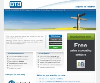 Besttaxback.com(Tax Calculator) Screenshot