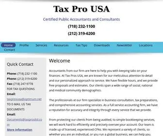 BesttaxDoctors.com(Tax Pros USA) Screenshot