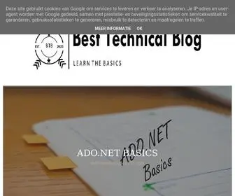 Besttechnicalblog.com(Best Technical Blog) Screenshot