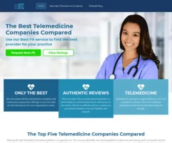 Besttelemedicinecompanies.com(Ratings & Best Fit Tool For Telemedicine) Screenshot