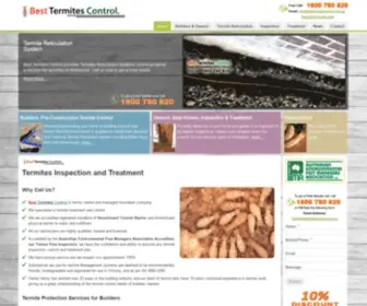 Besttermitescontrol.com.au(Best Termites Control) Screenshot