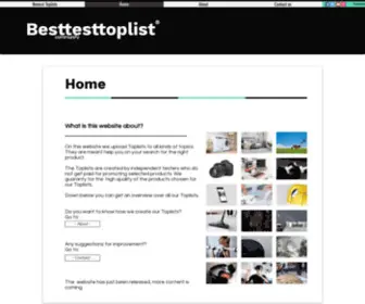 Besttesttoplist.com(Besttesttoplist community) Screenshot