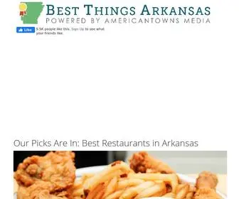 Bestthingsar.com(Best Things To Do and Places To Go in Arkansas) Screenshot