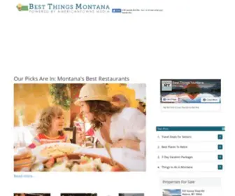 Bestthingsmt.com(Best Things To Do and Places To Go in Montana) Screenshot