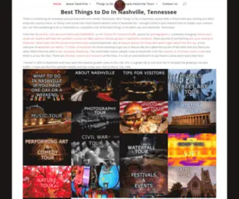 Bestthingstodoinnashville.com(Best Things to Do in Nashville TN) Screenshot