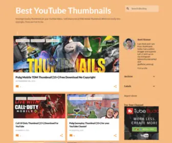 Bestthumbnail4YT.online(Best YouTube Thumbnails) Screenshot