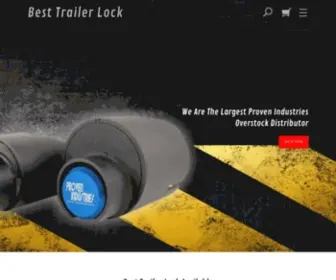 Besttrailerlocks.com(Best trailer lock online) Screenshot