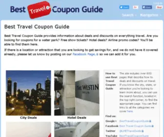 Besttravelcouponguide.com(Best Travel Coupon Guide) Screenshot