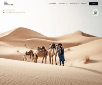 Besttravelmorocco.com(Morocco's Premier Tour Company) Screenshot