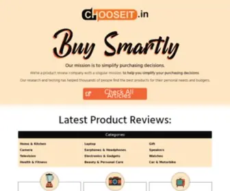 Bestunderindia.com(Recommendit-Best Product Reviews & Buying Guides) Screenshot