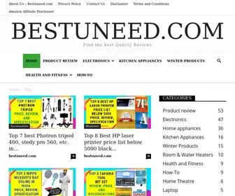 Bestuneed.com(Every Thing Best That you want) Screenshot