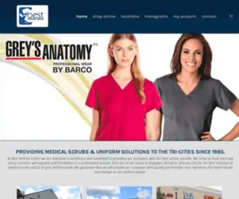 Bestuniformcenter.com(Scrubs) Screenshot