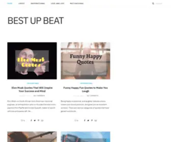 Bestupbeat.com(Best Up Beat) Screenshot