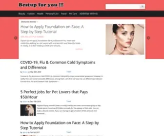 Bestupforyou.com(Health) Screenshot