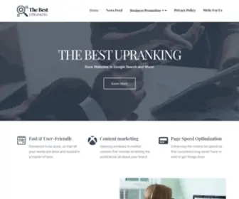 Bestupranking.com(The Best Upranking) Screenshot