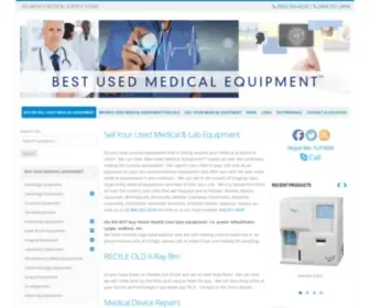 Bestusedmedicalequipment.com(Medical Equipment for Sale) Screenshot