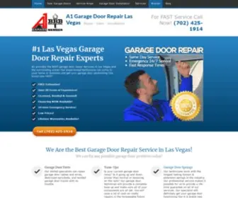 Bestvegasgaragedoorrepair.com(Garage Door Repair Las Vegas NV) Screenshot