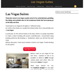 Bestvegassuites.com(BEST LAS VEGAS SUITES) Screenshot