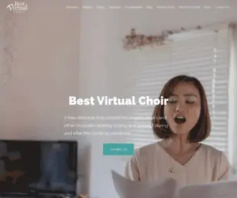 Bestvirtualchoir.com(Best Virtual Choir) Screenshot