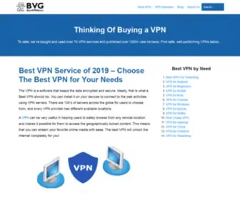 BestVPNguru.com(The Best VPN Services ofVPN Providers Reviewed by Guru) Screenshot