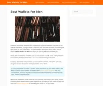 Bestwalletformen.com(10 Best Wallets For MenUnique & Cool Wallets) Screenshot