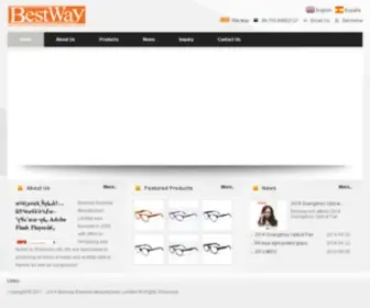 Bestway-Eyewear.com(Supplier-Bestway Eyewear Manufacturer Limited) Screenshot