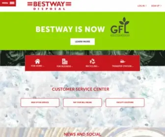 Bestwaydisposal.com(GFL Environmental Inc) Screenshot