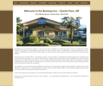 Bestwayinngrantspass.com(Bestway Inn of Grants Pass) Screenshot