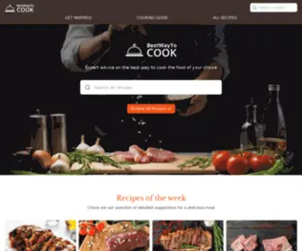 Bestwaytocook.com(Discover on Best Way To Cook a selection of step) Screenshot