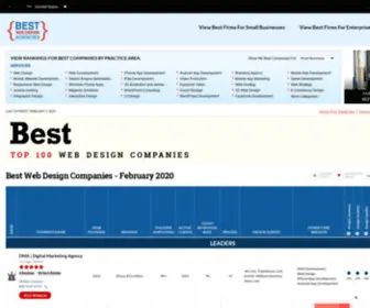 Bestwebdesignagencies.co.uk(Rankings of Best Web Design Company) Screenshot