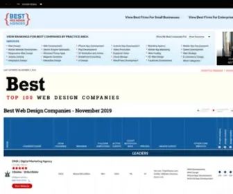 Bestwebdesignagencies.com(Compare, Review, and Hire The Best Web Design Company) Screenshot