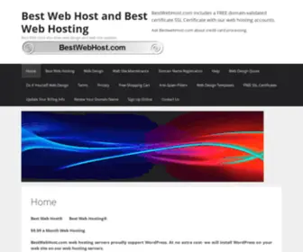 Bestwebhost.net(BestWebHost.com web hosting servers) Screenshot