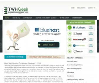 Bestwebhostinggeek.com(Best Web Hosting Geek) Screenshot